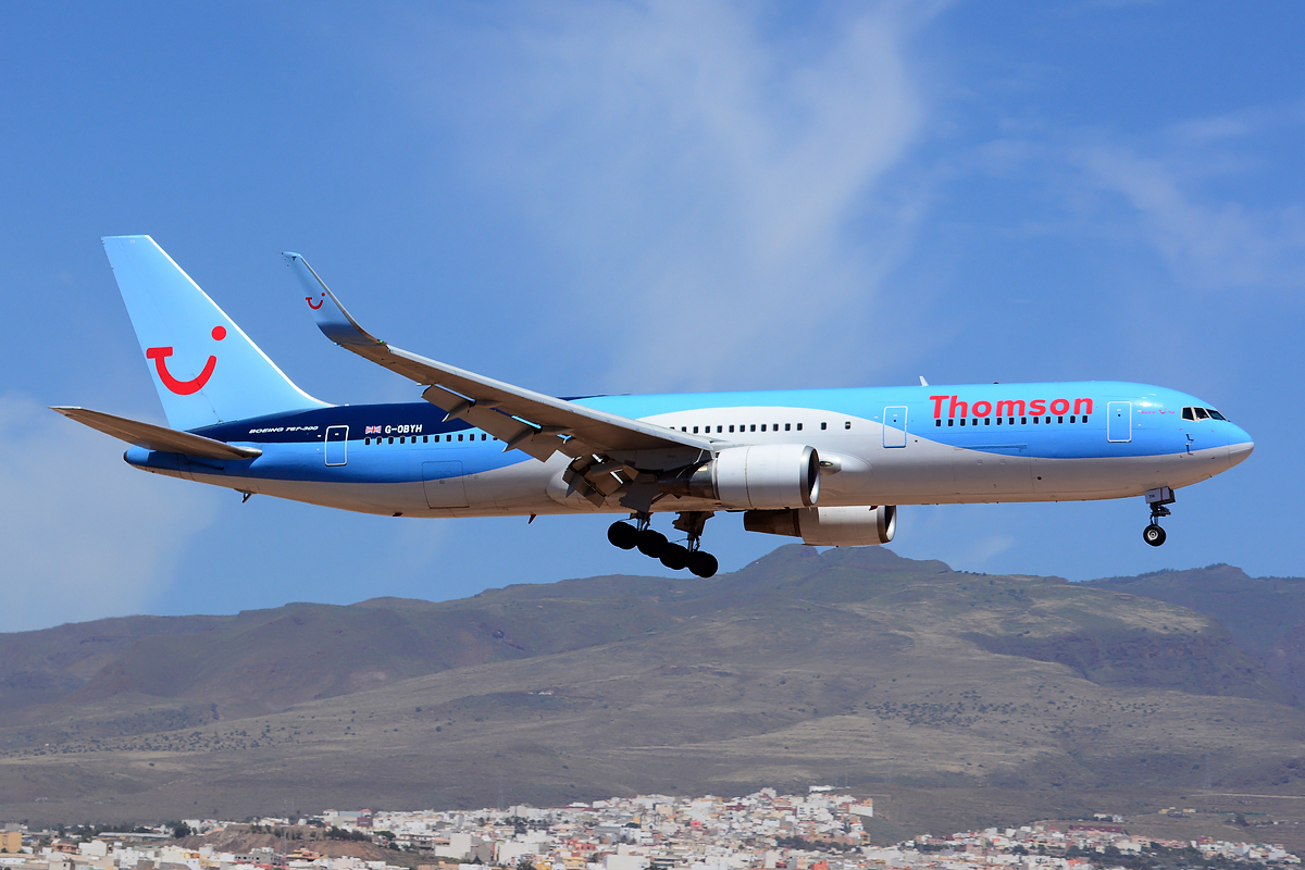 G-OBYH · Boeing 767-304(ER)(WL) · (LPA / GCLP)