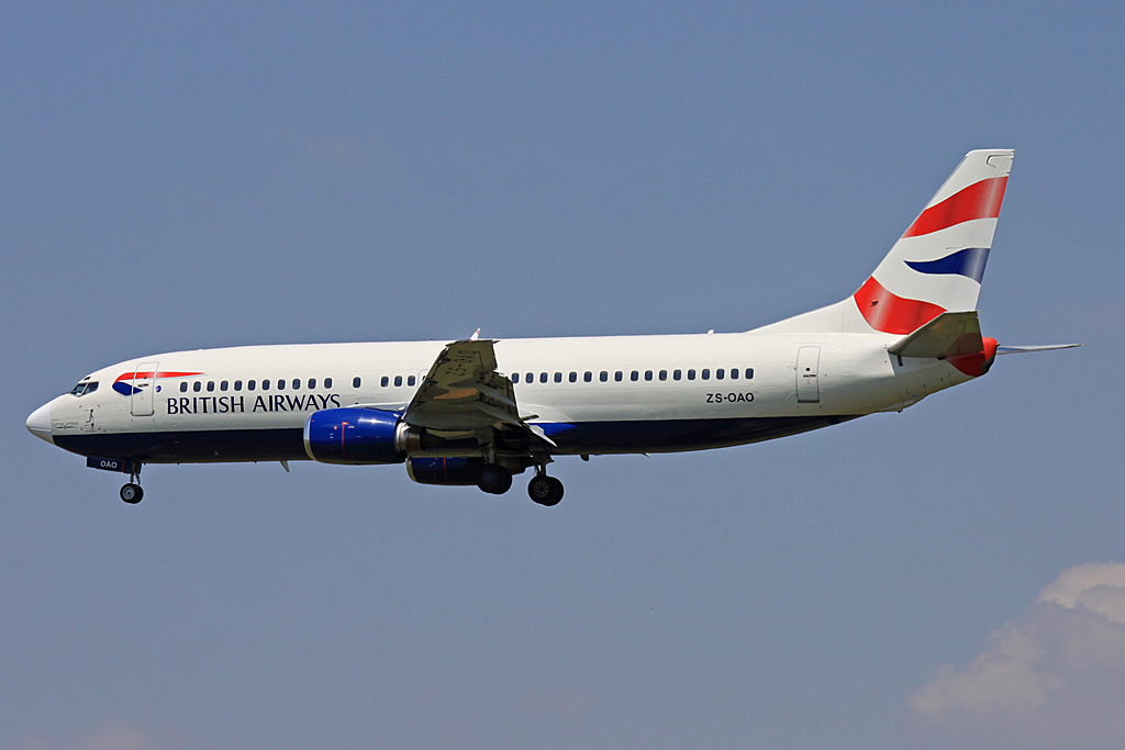ZS-OAO · Boeing 737-4S3 · (JNB / FAOR)