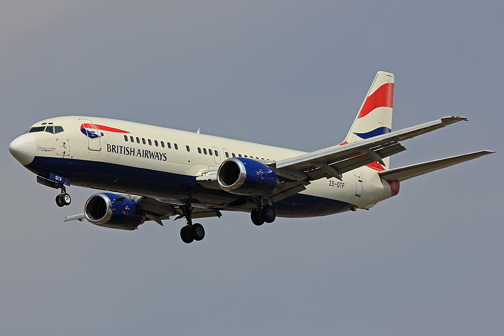 ZS-OTF · Boeing 737-436 · (JNB / FAOR)
