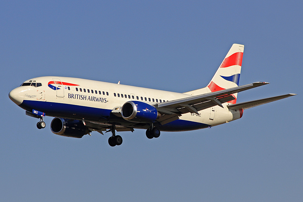 ZS-OKC · Boeing 737-376 · (JNB / FAOR)