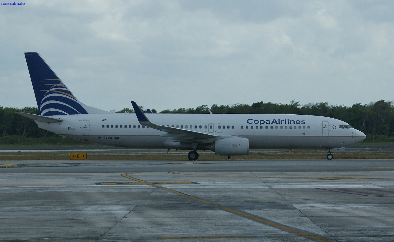 HP-1724CMP · Boeing 737-8V3(WL) · (CUN / MMUN)