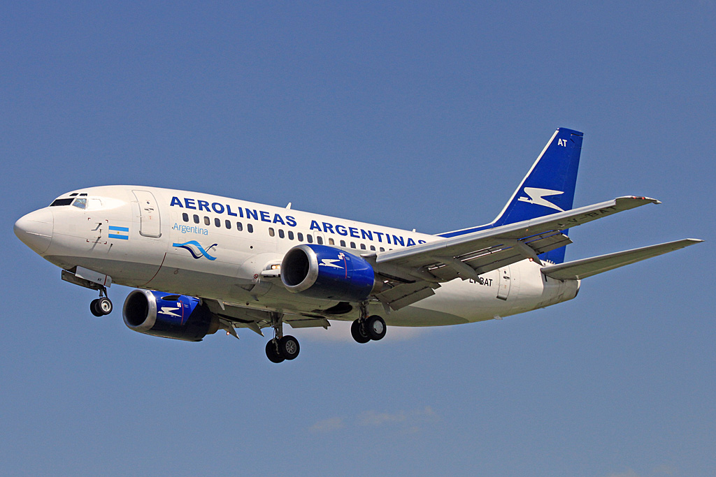 LV-BAT · Boeing 737-5H6 · (AEP / SABE)