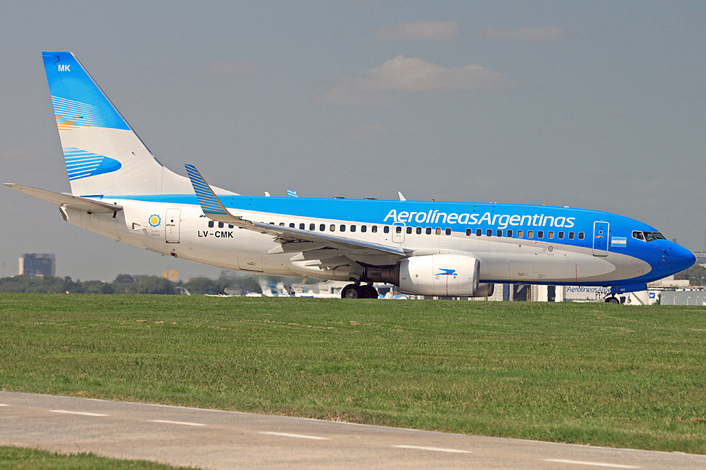 LV-CMK · Boeing 737-7Q8 · (AEP / SABE)