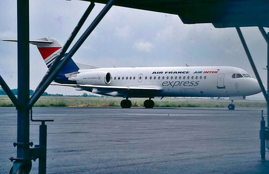 F-GLIU · Fokker 70 · (MPL / LFMT)