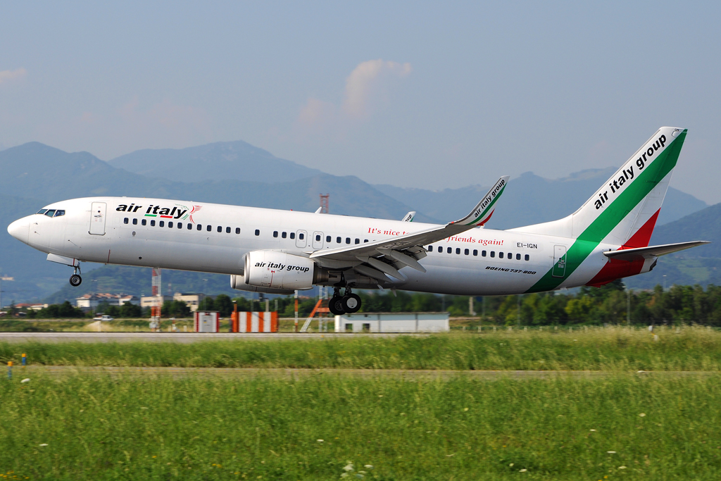 EI-IGN · Boeing 737-84P · (BGY / LIME)
