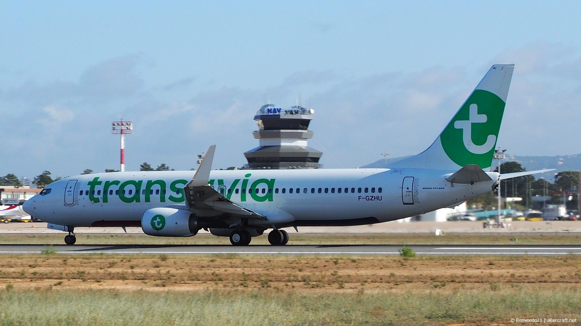 F-GZHU · Boeing 737-8K2(WL) · (FAO / LPFR)
