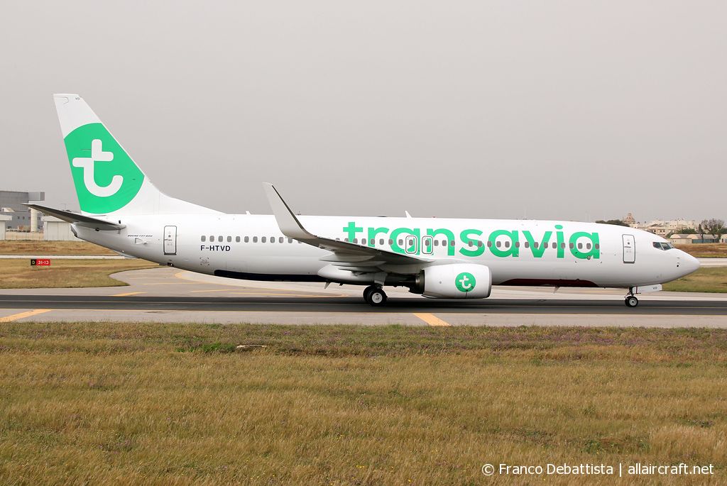 F-HTVD · Boeing 737-8K2(WL) · (MLA / LMML)