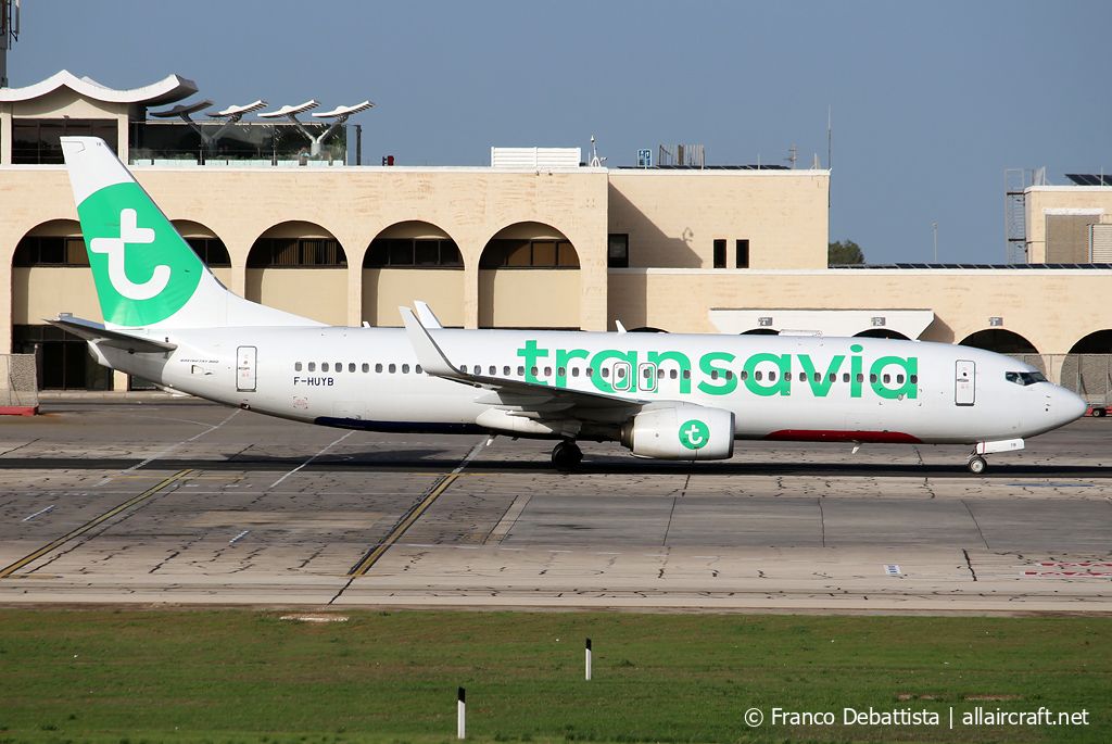 F-HUYB · Boeing 737-8JP(WL) · (MLA / LMML)