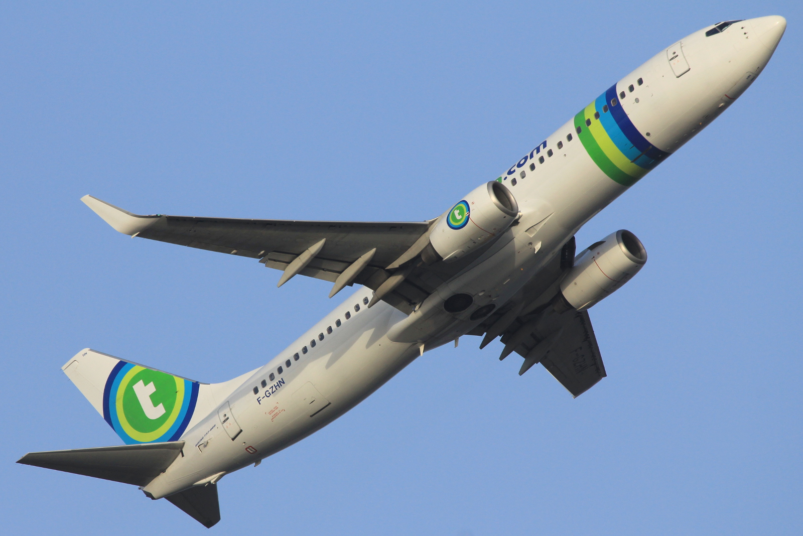 F-GZHN · Boeing 737-85H · (FCO / LIRF)
