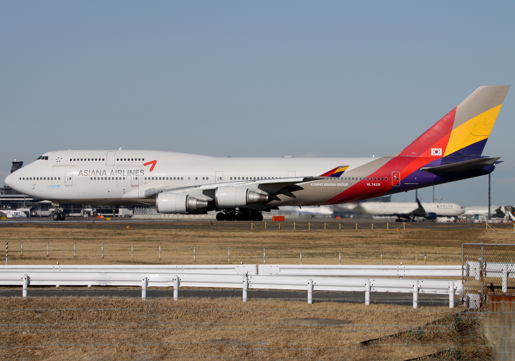 HL7428 · Boeing 747-48E · (NRT / RJAA)