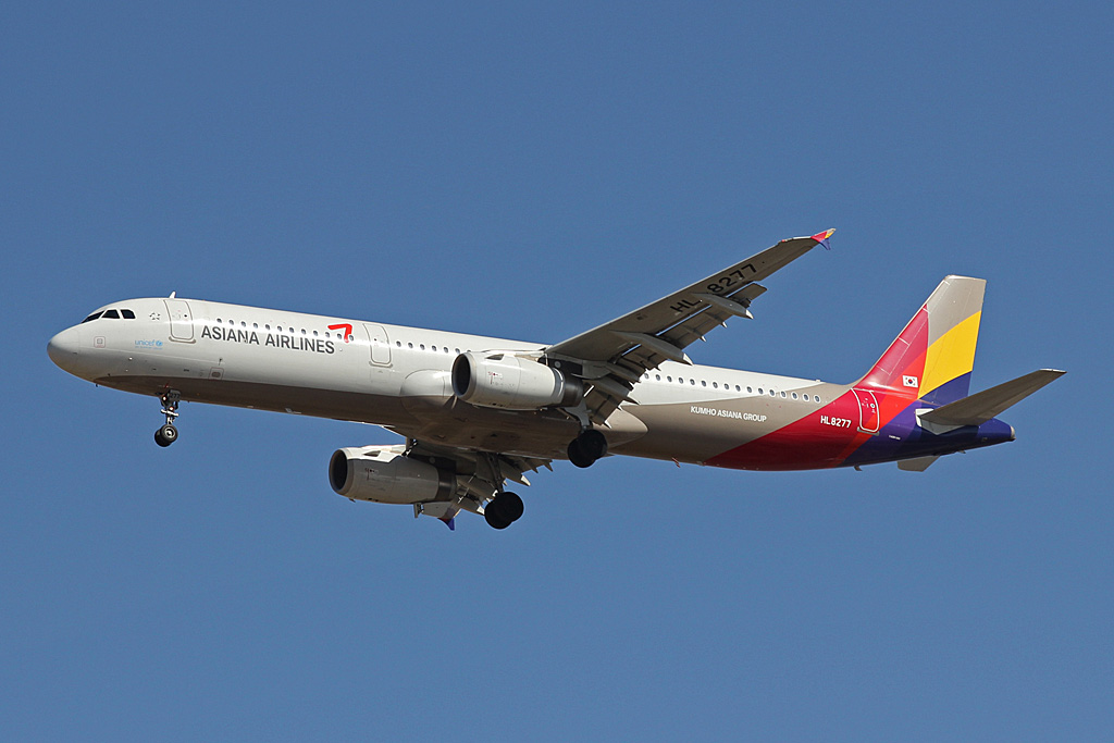 HL8277 · Airbus A321-231 · (ICN / RKSI)
