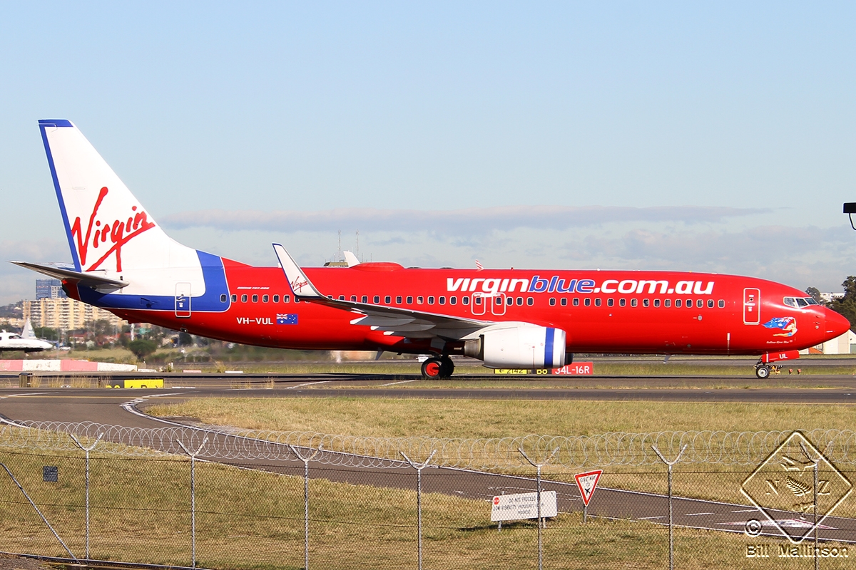 VH-VUL · Boeing 737-8FE(WL) · (SYD / YSSY)