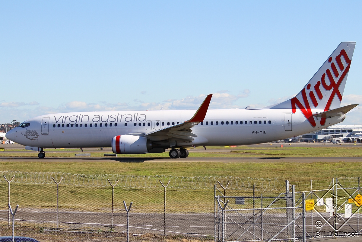 VH-YIE · Boeing 737-8FE(WL) · (SYD / YSSY)