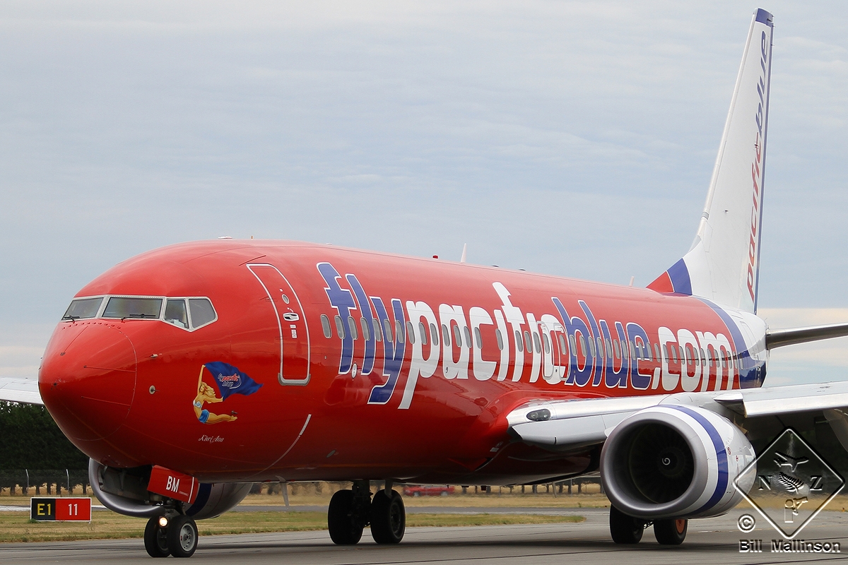 ZK-PBM · Boeing 737-8FE(WL) · (CHC / NZCH)