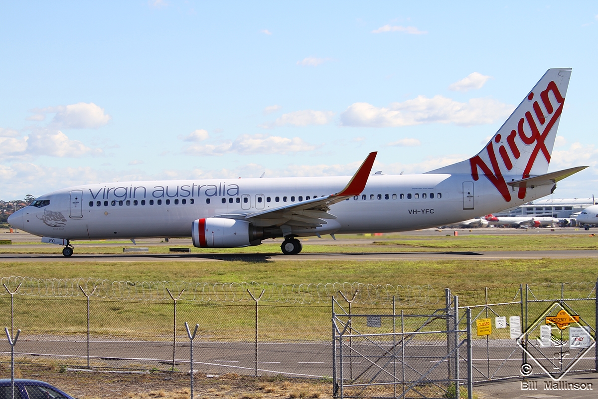 VH-YFC · Boeing 737-81D · (SYD / YSSY)