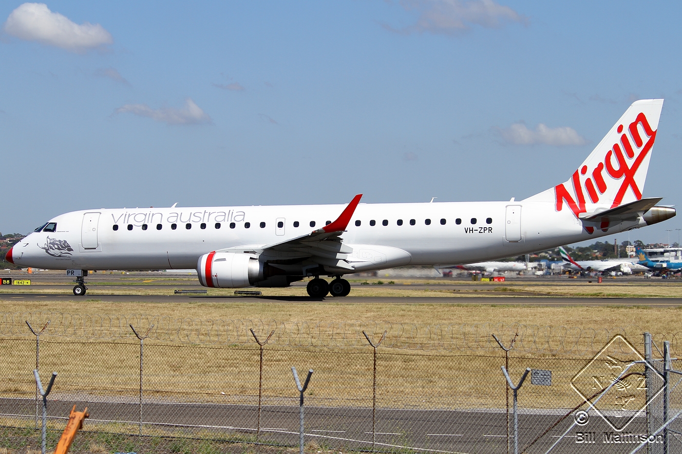 VH-ZPR · Embraer 190-100IGW · (SYD / YSSY)