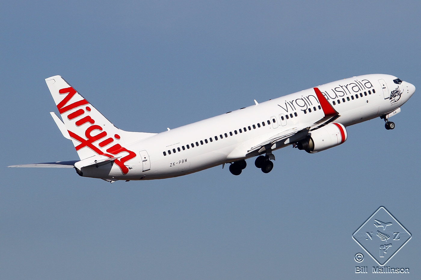 ZK-PBM · Boeing 737-8FE(WL) · (SYD / YSSY)