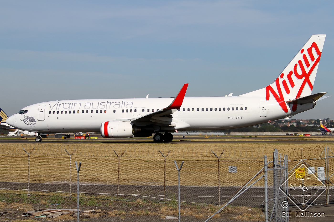VH-VUF (34168) 2005 Boeing 737-8FE(WL)