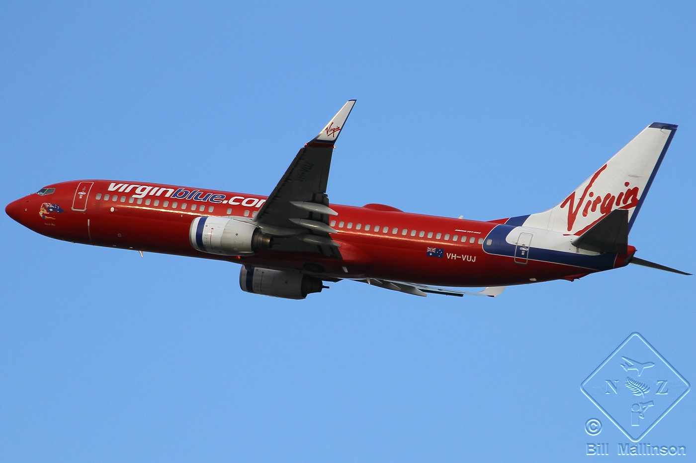 VH-VUJ · Boeing 737-8FE(WL) · (SYD / YSSY)