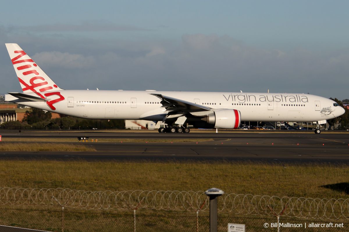 VH-VPD · Boeing 777-3ZG/ER · (SYD / YSSY)