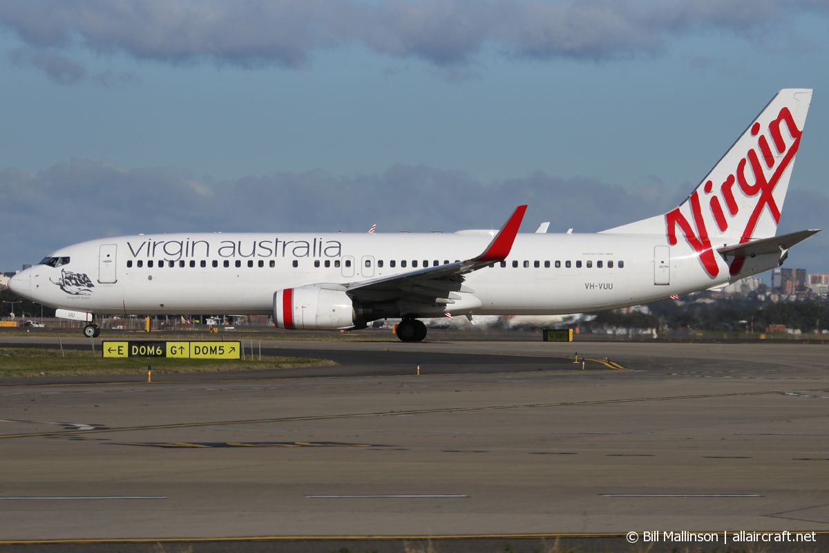 VH-VUU (36609) 2010 Boeing 737-8FE(WL)