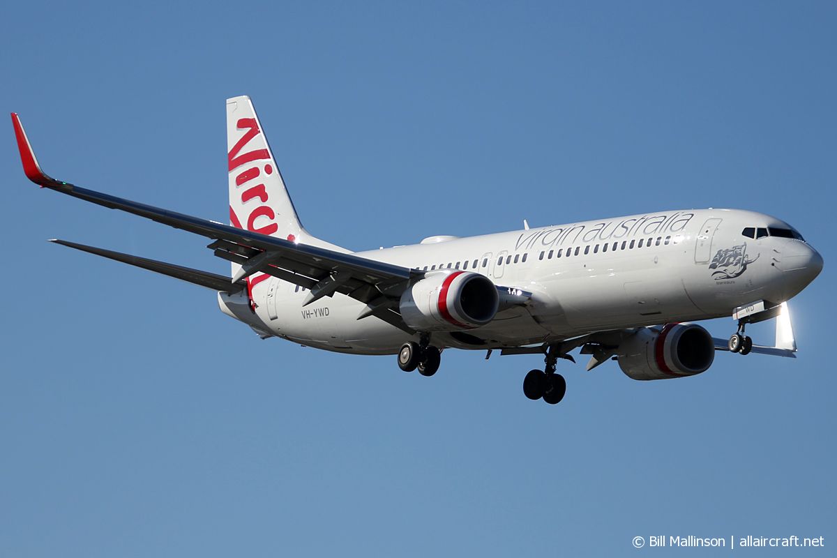 VH-YWD (41020) 2017 Boeing 737-8FE(WL)