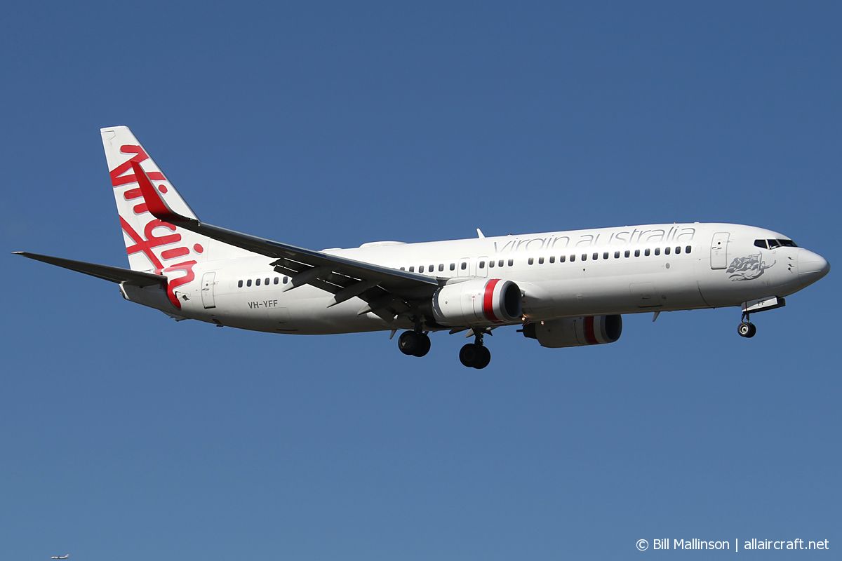 VH-YFF (40994) 2011 Boeing 737-8FE(WL)