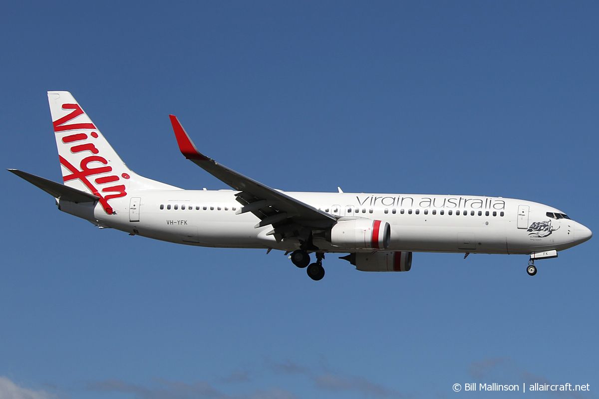 VH-YFK (41004) 2011 Boeing 737-8FE(WL)