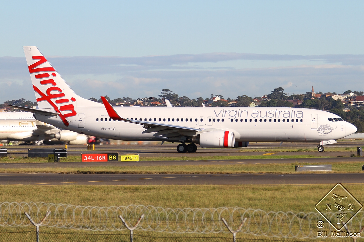 VH-YFC · Boeing 737-81D · (SYD / YSSY)