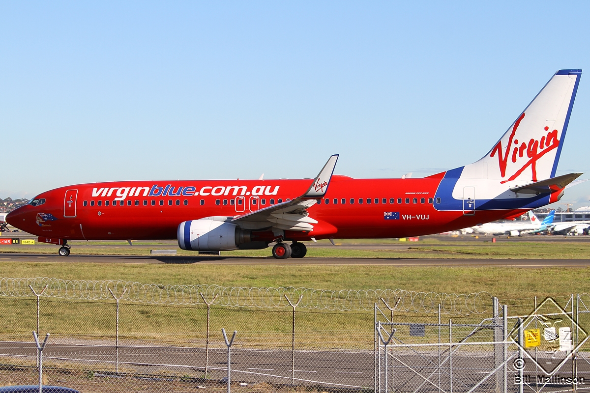 VH-VUJ (34443) Boeing 737-8FE(WL)