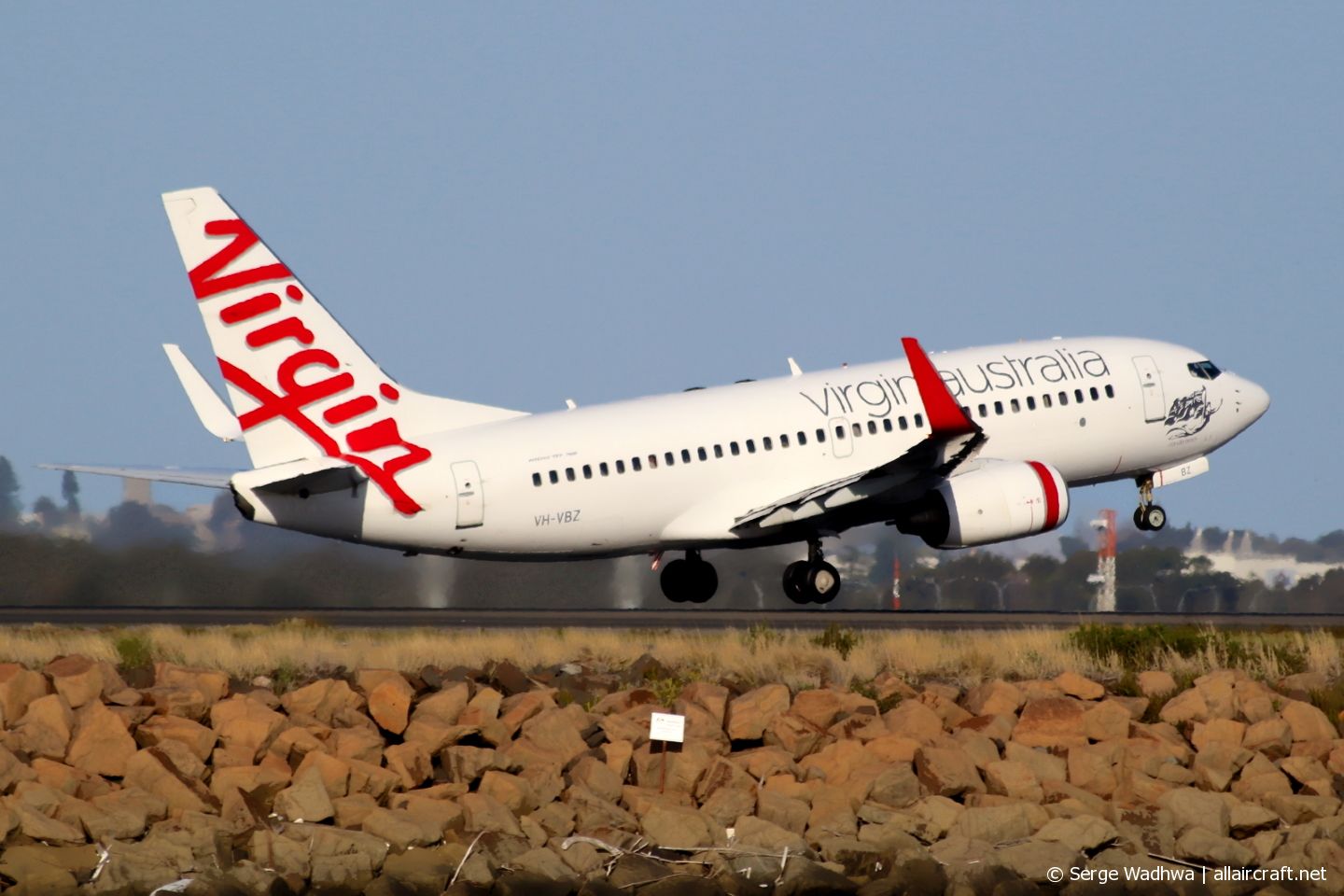VH-VBZ · Boeing 737-7FE(WL) · (SYD / YSSY)
