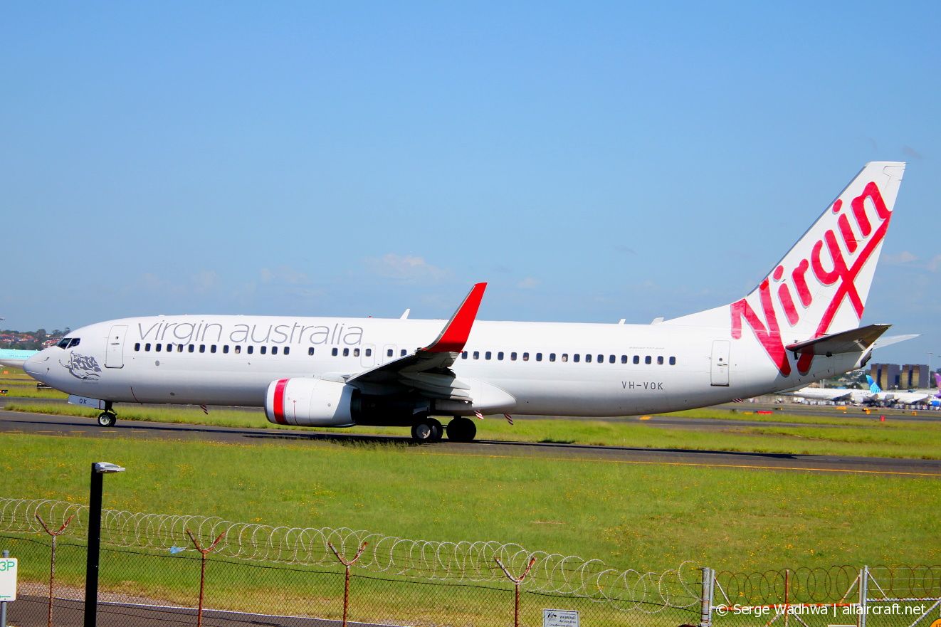 VH-VOK (3758) 2003 Boeing 737-8FE(WL)