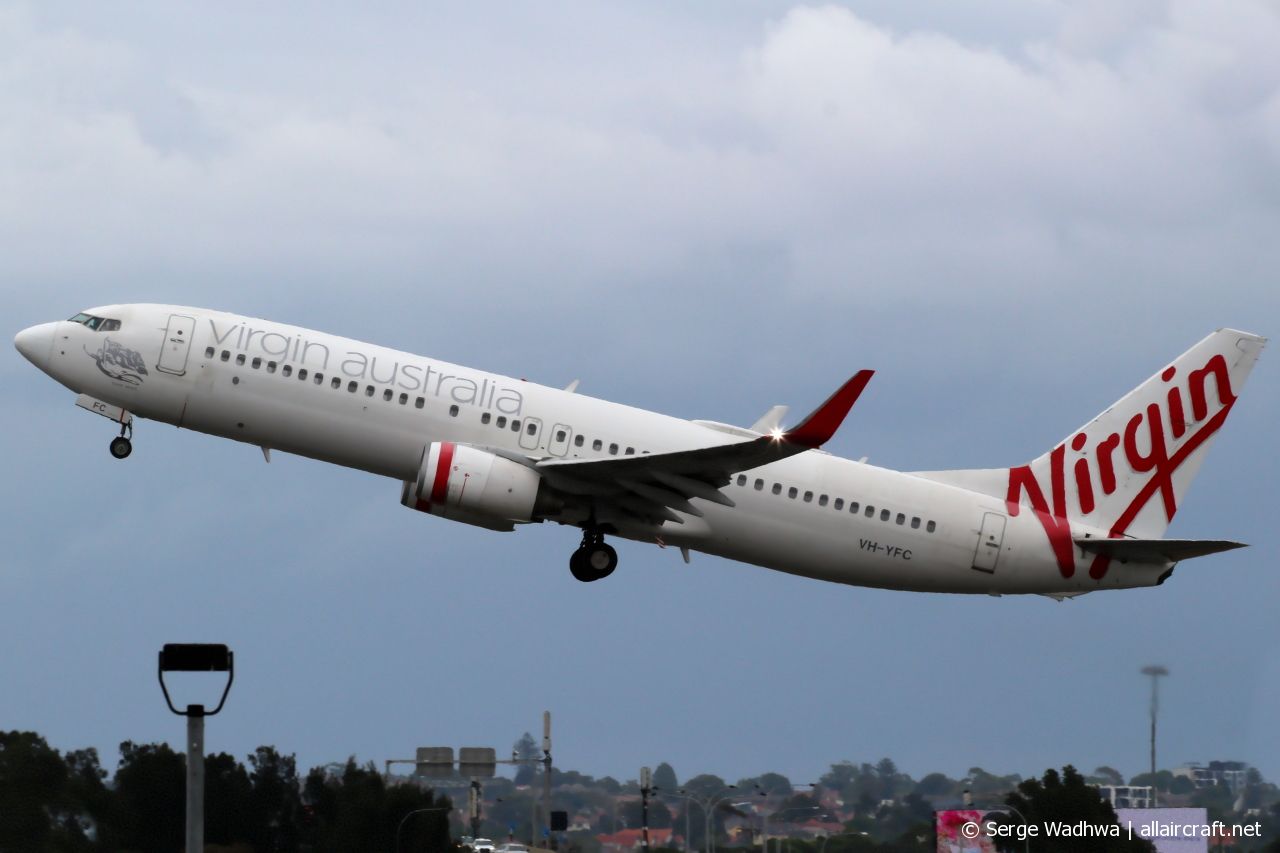 VH-YFC (39413) 2013 Boeing 737-81D(WL)