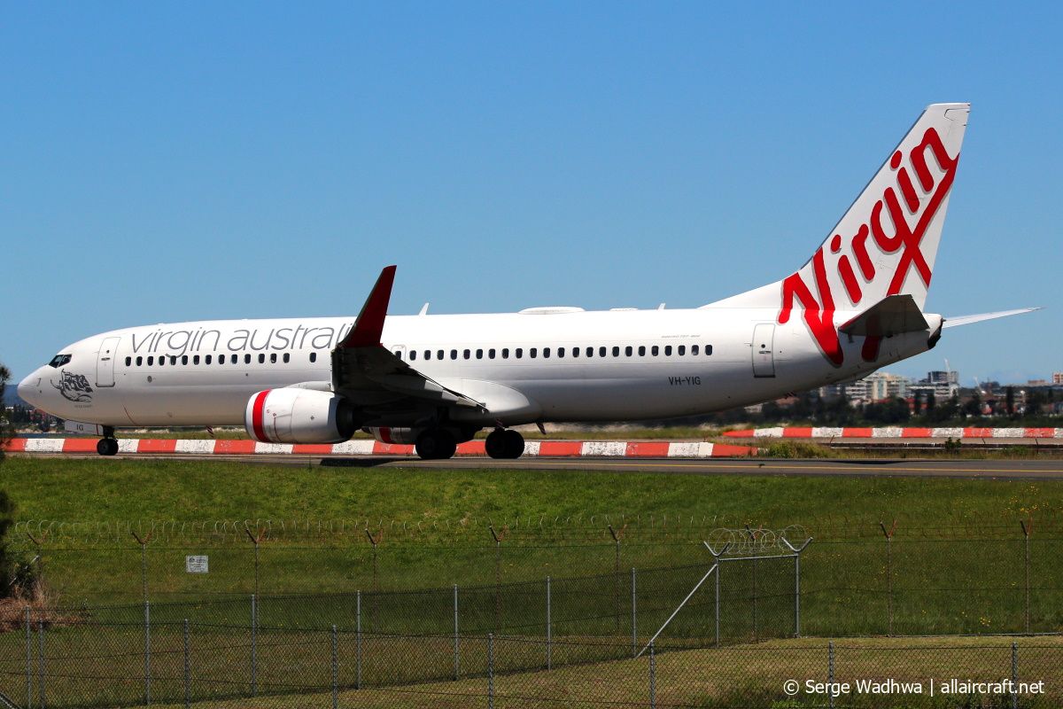VH-YIG (38711) 2012 Boeing 737-8FE(WL)