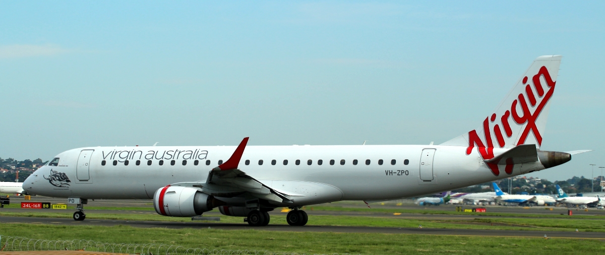 VH-ZPO · Embraer ERJ-190AR · (SYD / YSSY)