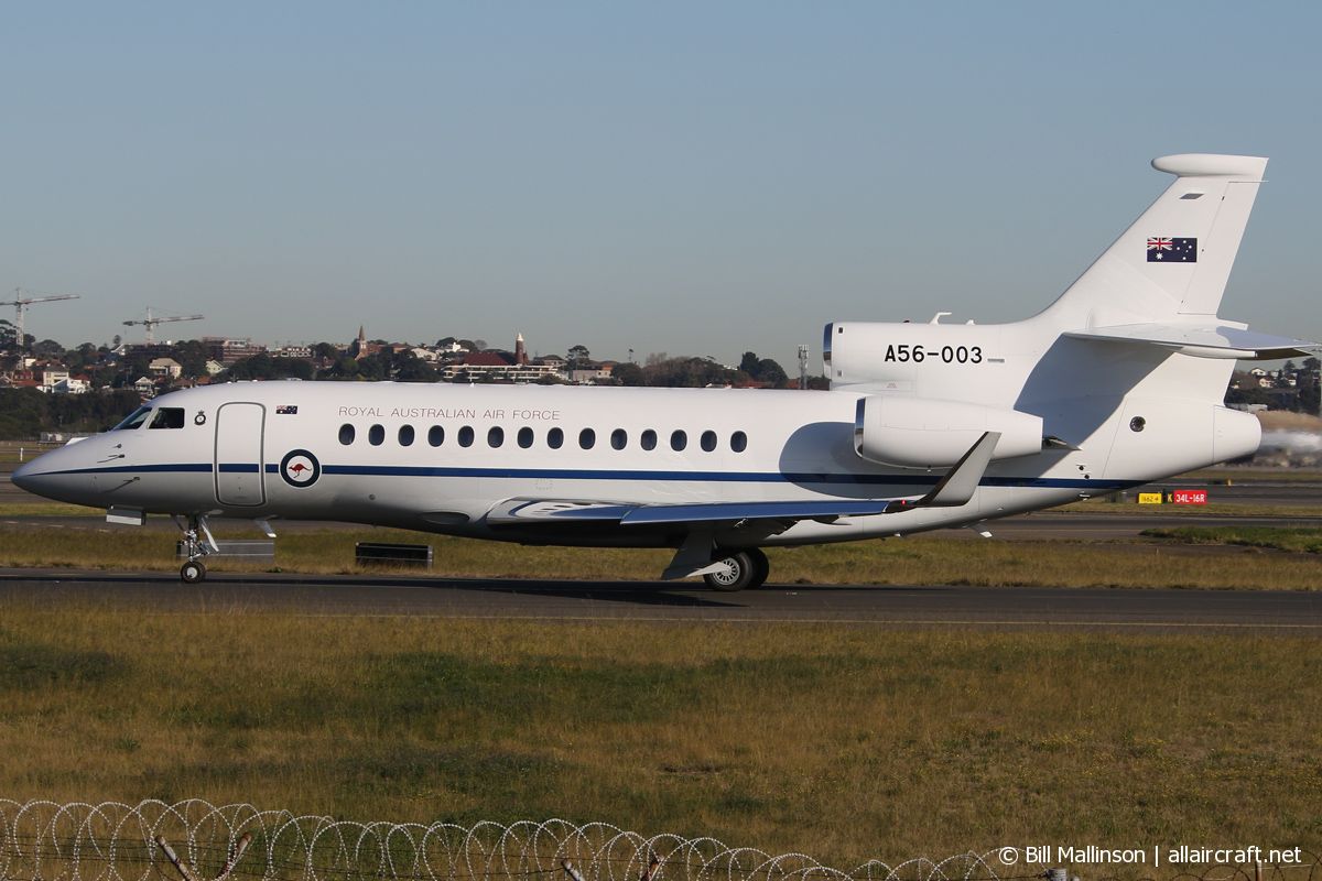 A56-003 (283) 2019 Dassault Falcon 7X