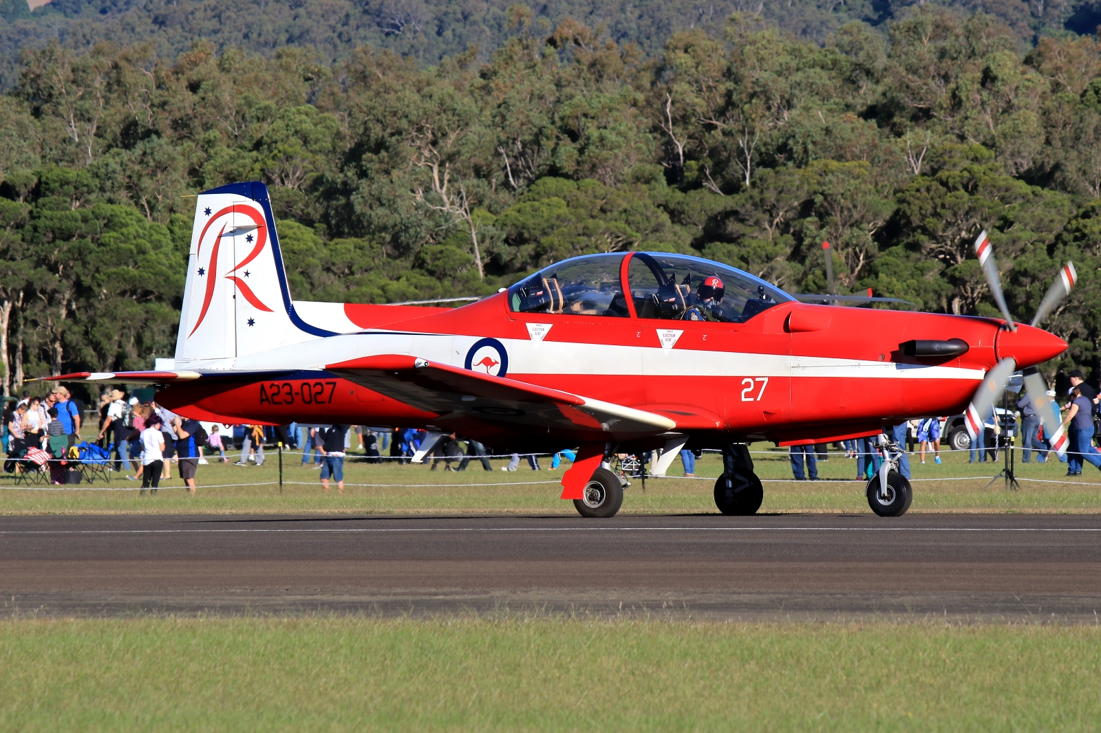 A23-027 (cn 527) Pilatus PC-9A