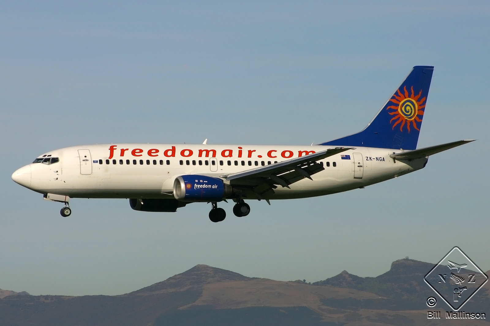 ZK-NGA (28873) Boeing 737-33R