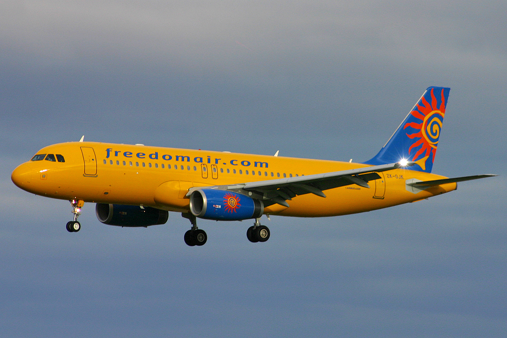 ZK-OJK · Airbus A320-232 · (CHC / NZCH)