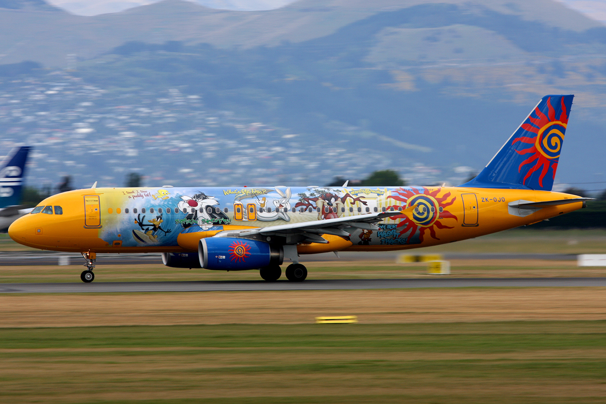 ZK-OJO · Airbus A320-232 · (CHC / NZCH)