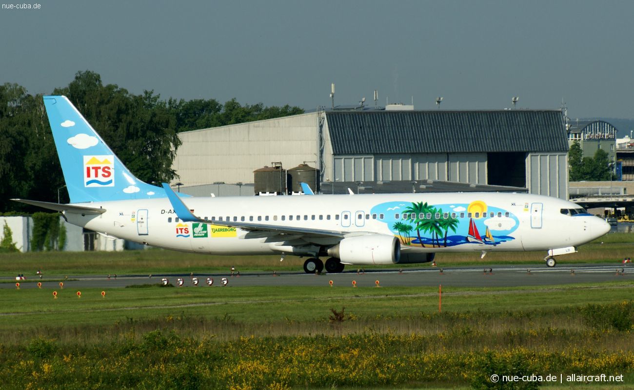 D-AXLD · Boeing 737-8FH(WL) · (NUE / EDDN)