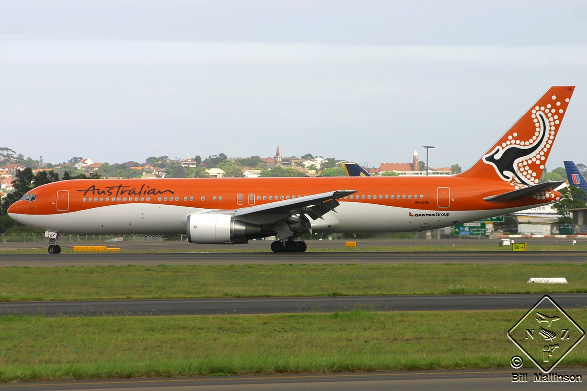 VH-OGK (25316) 1991 Boeing 767-338(ER)