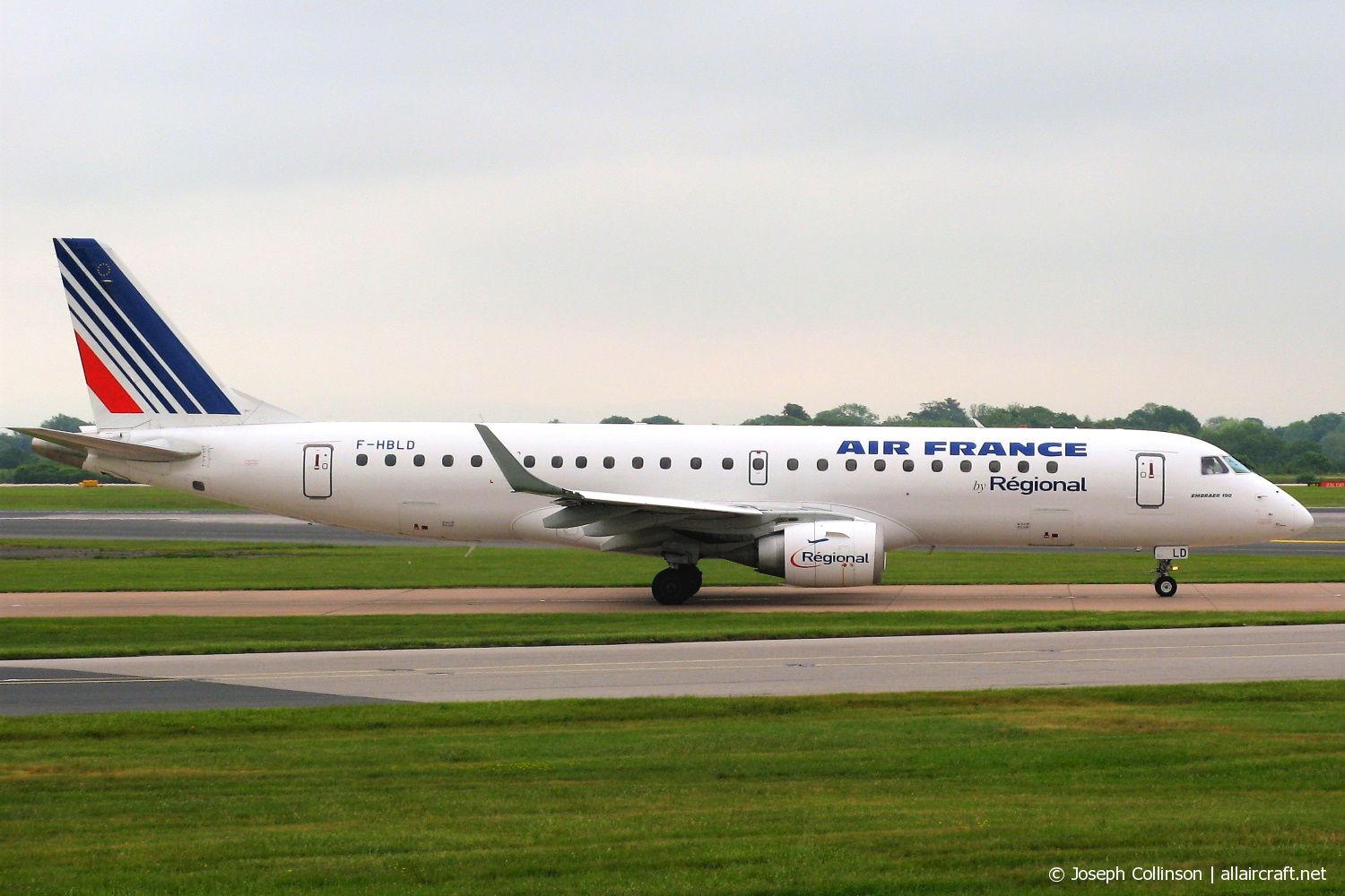 F-HBLD · Embraer 190-100LR · (MAN / EGCC)