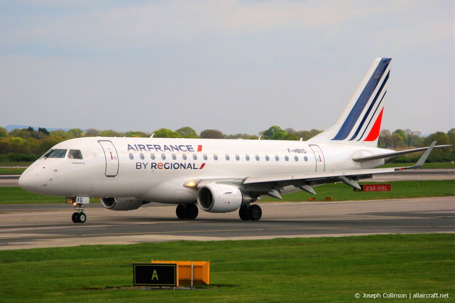 F-HBXG · Embraer 170-100STD · (MAN / EGCC)