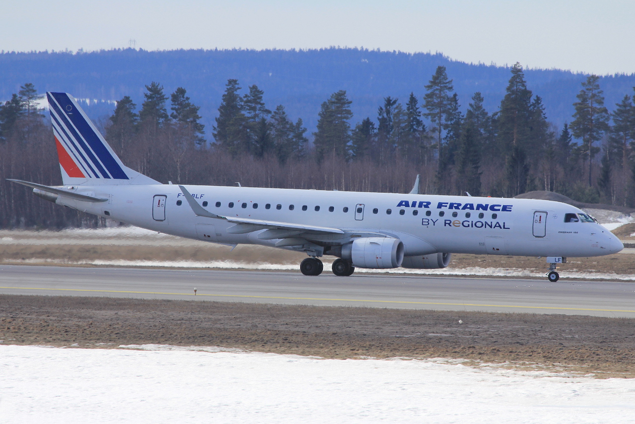 F-HBLF · Embraer 190-100LR · (OSL / ENGM)