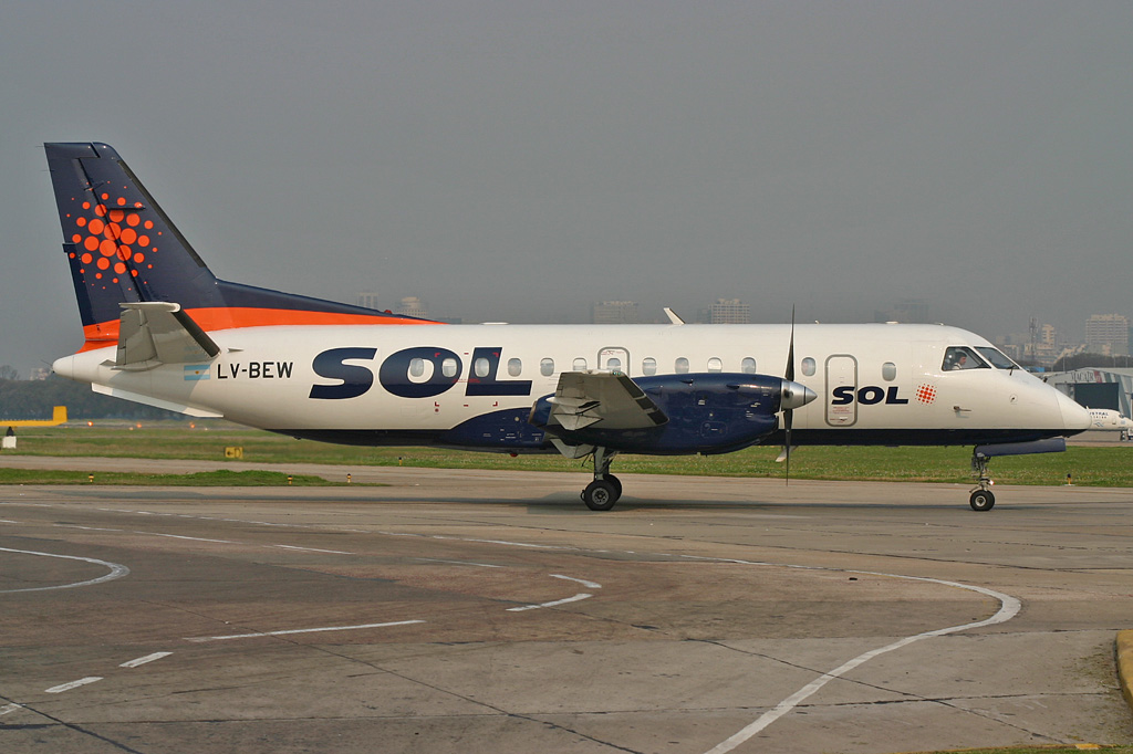 LV-BEW · Saab 340A · (AEP/SABE)