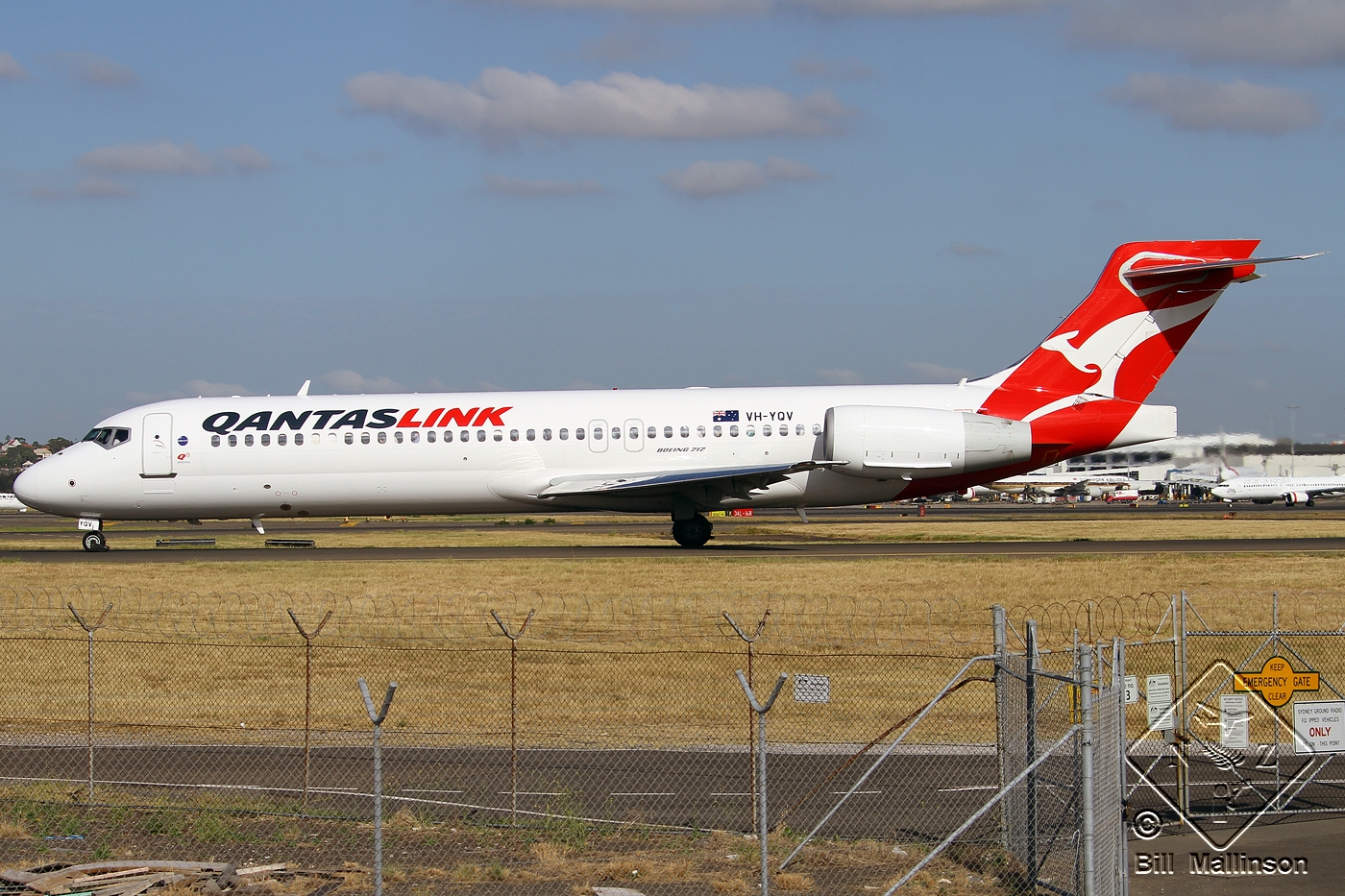 VH-YQV · Boeing 717-2BL · (SYD / YSSY)