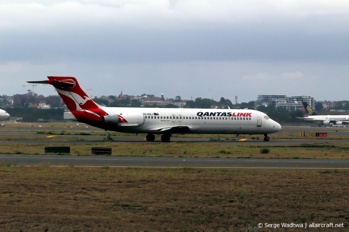 VH-NXJ · Boeing 717-2BL · (SYD / YSSY)