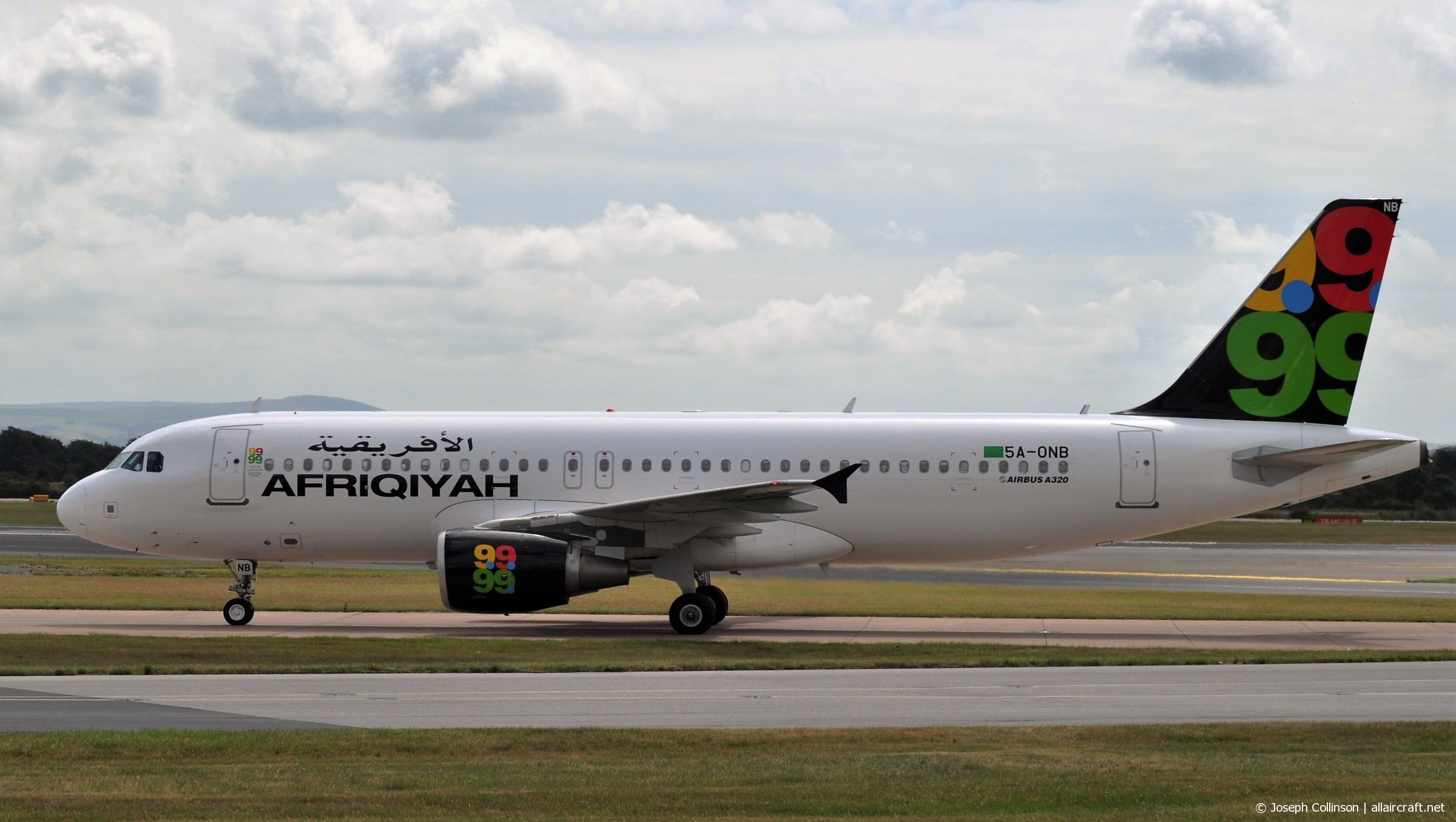 5A-ONB · Airbus A320-214 · (MAN / EGCC)