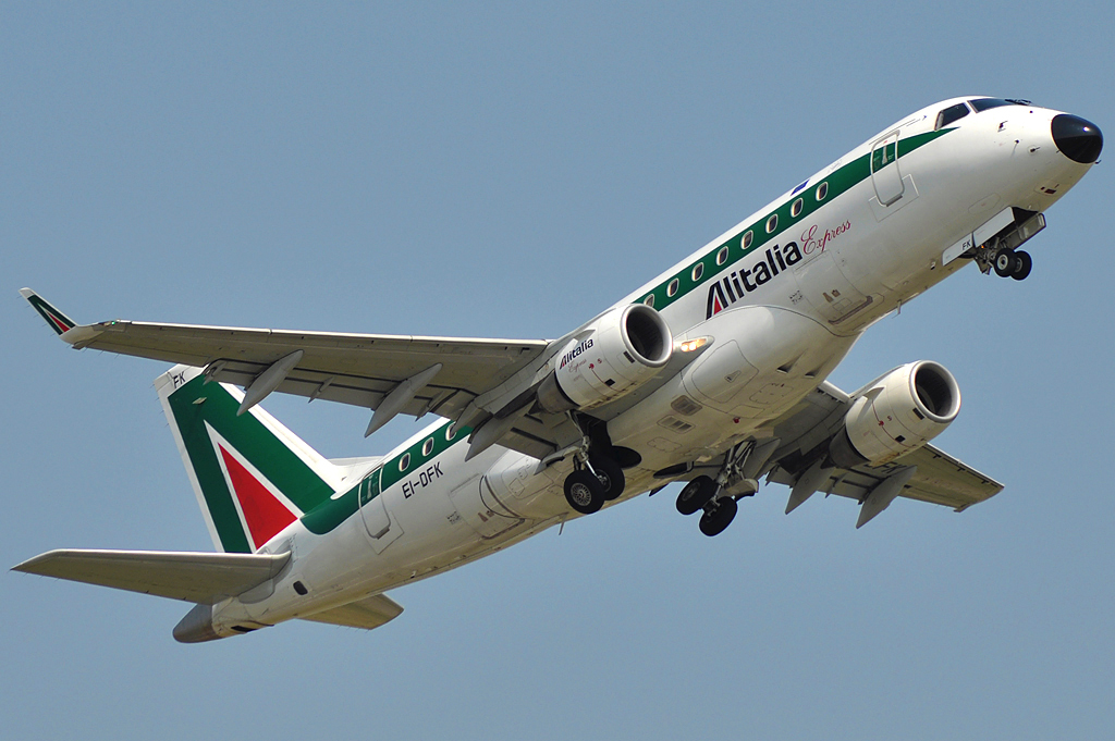 EI-DFK · Embraer 170-100LR · (BGY / LIME)